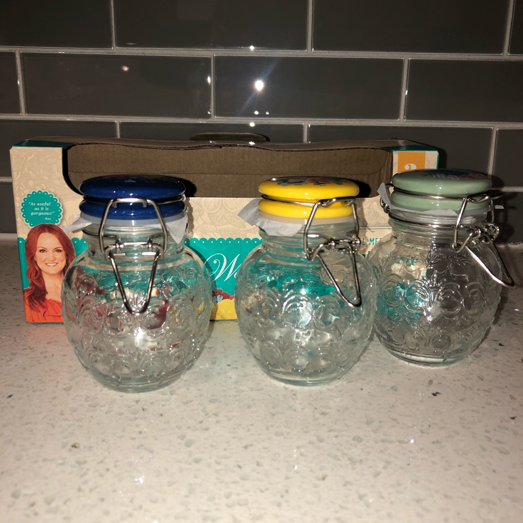 3 Small Jars